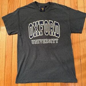 VTG Oxford University Dark Gray Offical  Tee